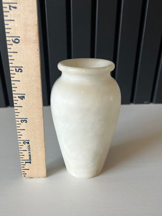 Vintage alabaster vase RSV|100054