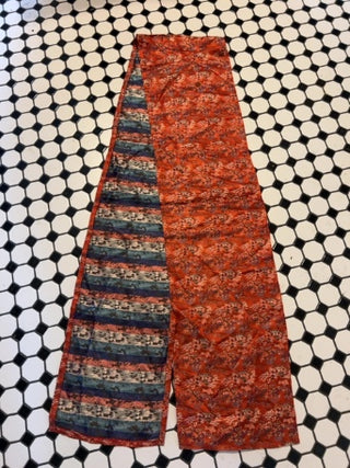 vintage kimono sash (obi) or a formal table/piano runner