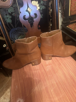 Lauren Ralph Lauren Wellford Booties Tan #63 VV MTS|110677
