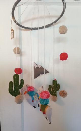 MW Llama Felt Mobile MTS|90623