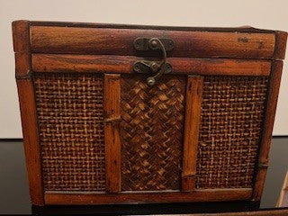 #2867 Wood & Bamboo Box  RSV