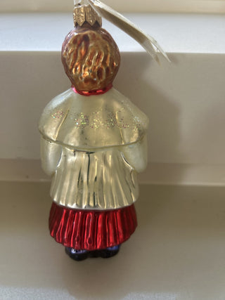 Christopher Radko Ornament Christmas Caroler-RSV|124607