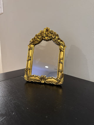 AJ - Gold Floral Framed Mirror MTS|79230