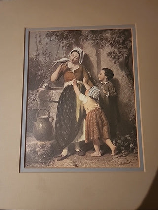 Vtg Our Pets-Brown&Edmund Casten mounted Print RSV|63459