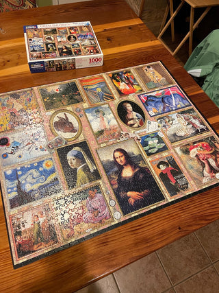 "Great Paintings" 1000 Piece Puzzle|50062