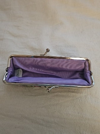 Vera Bradley Plum Pedal Eyeglass/Cosmetic Case