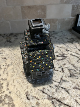 Battery Operated Light-Up Haunted House  Decor RCD|116383