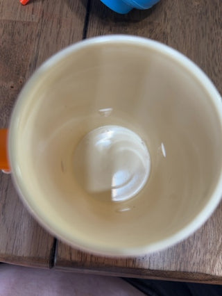 Donald Duck Plastic Feet Mug 5” w/Lid/hat/straw 1980
