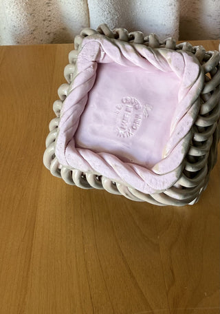 Xiamen Crafts Woven Porcelain Basket