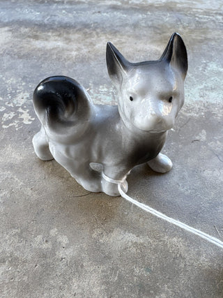 ceramic dog figurine MTS