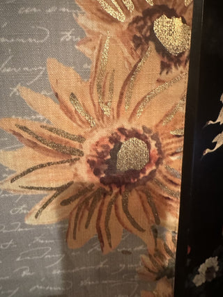Nicole Miller Sunflower and gold accents  Table runner 16 " X 70 #63 VV MTS|100903