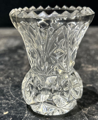 Vintag Small Cut Crystal Bud Vase-RSV|92257