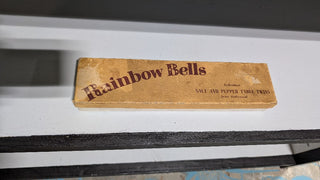 Rainbow Bells Box of Salt and Pepper Shakers RSV