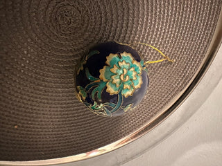 Ornament Cloisonné Ball Blue MTS|137942
