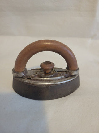 Mini Saditon Wooden Handle Flat Iron Sample RCD