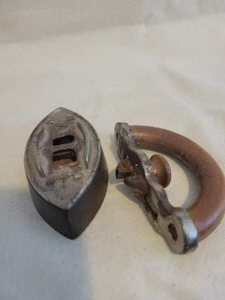 Mini Saditon Wooden Handle Flat Iron Sample RCD