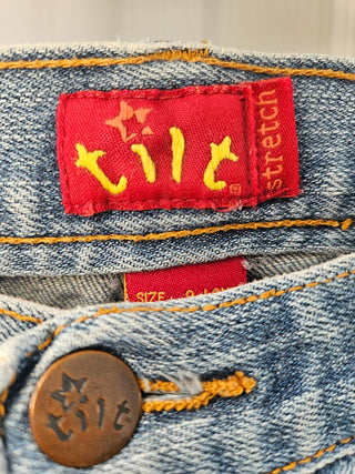 Vtg Y2K Tilt Jeans -Size 9 MTS|117918