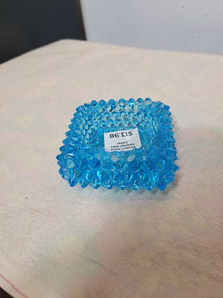 Fenton Aqua Hobnail Salt Cellar RCD|55088