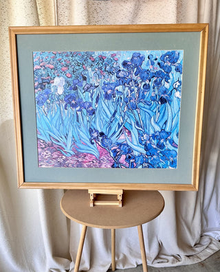 "Irises” print framed Van Gogh|66751