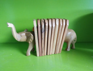 Hand Crafted Accordion Elephant Kenya|71708