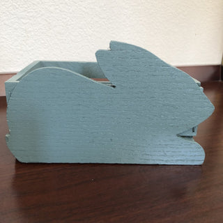 Sage Wood Bunny Basket RSV