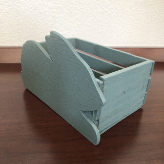Sage Wood Bunny Basket RSV