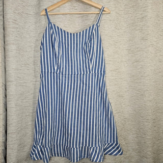 SPRING SALE - Women's - Old Navy - Blue & White Striped Dress (XL) (BRI) - MTS