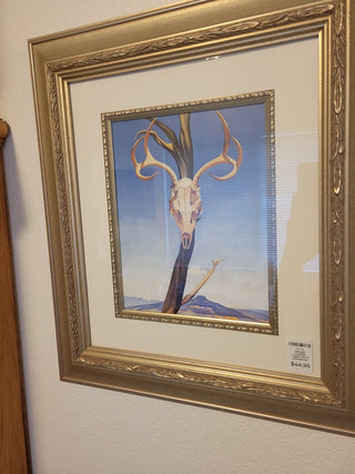 Georgia O'Keeffe "Deer's Skull w/Pedernal" Copy|83092