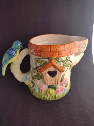 Bird House Pitcher/Planter RCD|62842