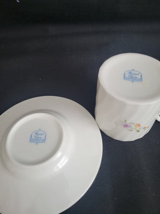 Harleigh England Demi Cup & Saucer Set RCD