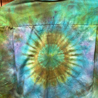 TIE DYE LADIES LONG BLOUSE|50337