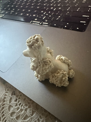 Vintage Spaghetti Poodles miniature #62 VV MTS|90222