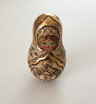 Vintage nesting doll set of 3 RSV|77983