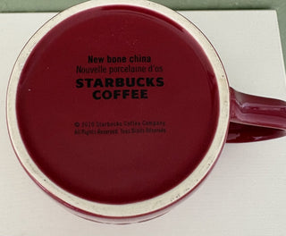 Starbucks 2010 red love hearts mug rsv