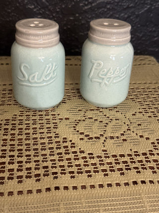 Vintage Ball Mason Jar Salt & Pepper Set of 2 - RCD|71862