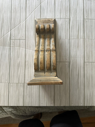 Wooden Corbel Grey Wash RCD|83302