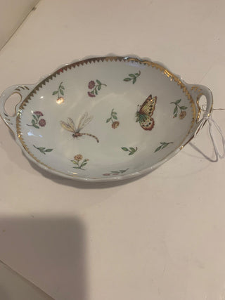 Vtg Goldinger butterfly tray MTS