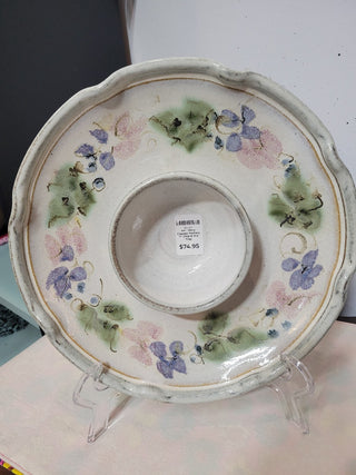 Mary Classen Pottery 11-1/2" Chip & Dip Tray|54069