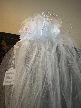 Small White religious veil  #62 VV MTS|75529