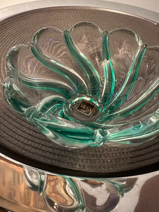 Mikasa Green Swirl Bowl MTS