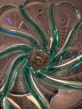 Mikasa Green Swirl Bowl MTS