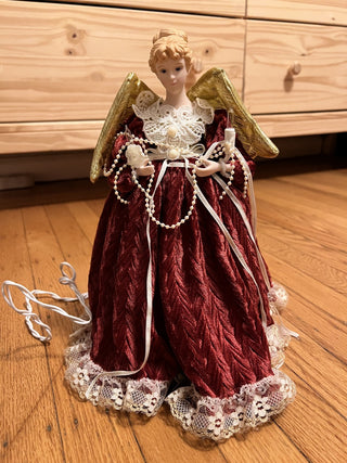 Vintage Christmas Angel Tree Topper B-18 MTS|132130