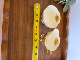 Royal Canadian Tartan Cream & Sugar Set