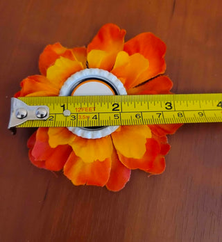 SF Giants Handmade Hair Flower Clip