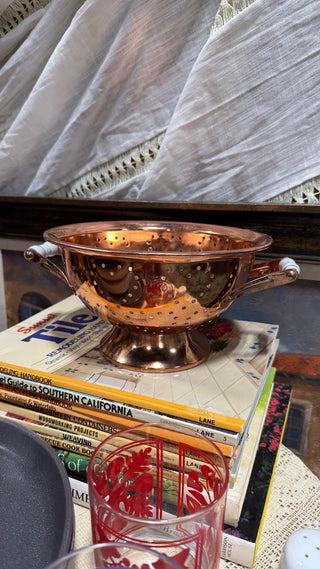 Teleflora Copper Colander (LZD - RSV)|97459