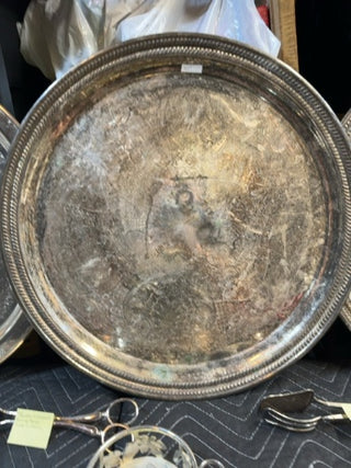 Silverplate 20" Serving Platters