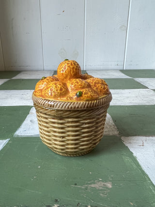 MCM VTG Japanese Marmalade jam jar F&M|91773
