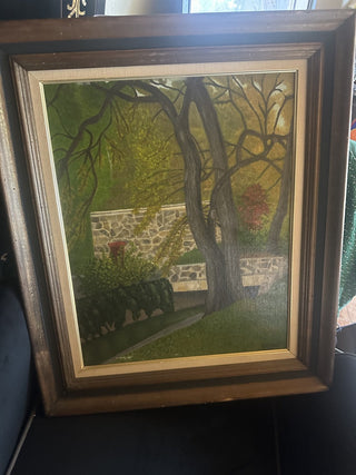 Framed Painting signed  by Katina 1969 #47 VV MTS