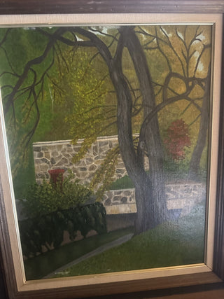 Framed Painting signed  by Katina 1969 #47 VV MTS