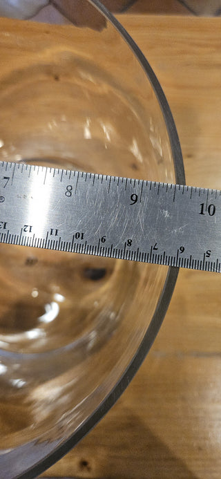 Large Clear Glass Cylinder Vase (H:12" D:10") Flower Vase, RSV|121649